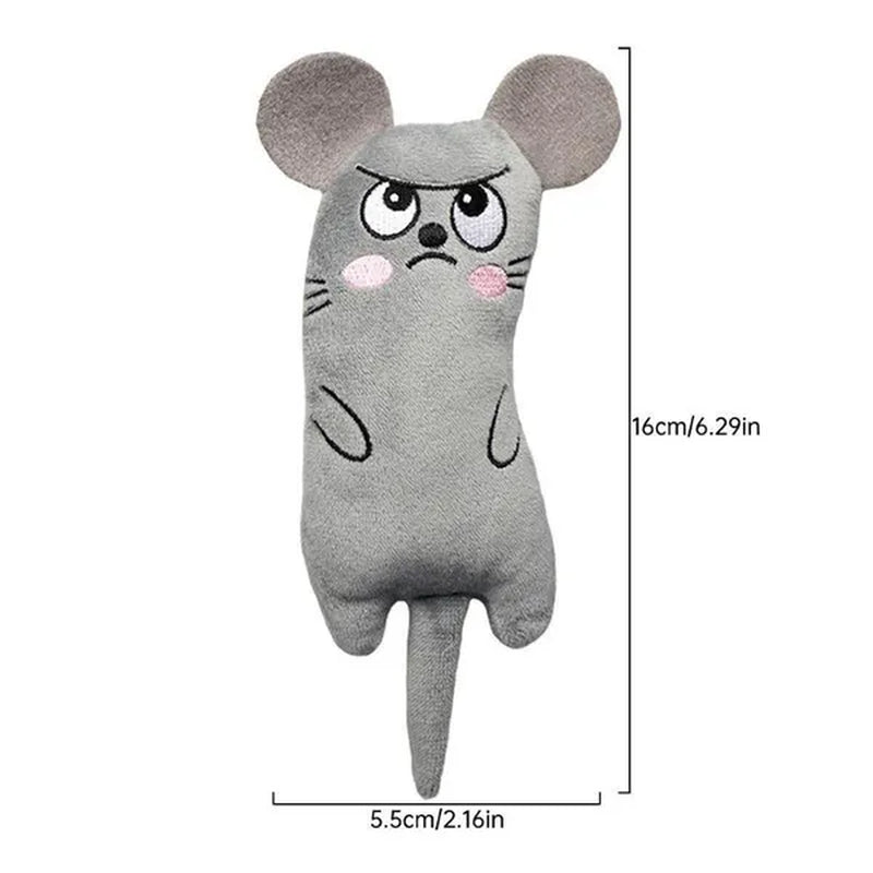 Pet Plush Toys Cat Chew Toys Cat Interactive Toys Kitten Catnip Toys Cat Teeth Cleaning Supplies
