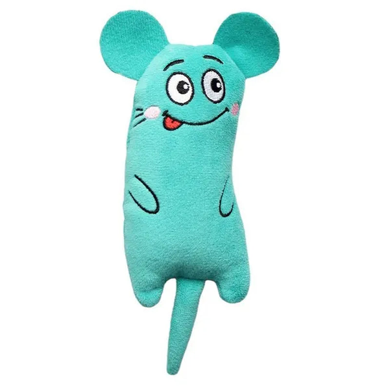 Pet Plush Toys Cat Chew Toys Cat Interactive Toys Kitten Catnip Toys Cat Teeth Cleaning Supplies